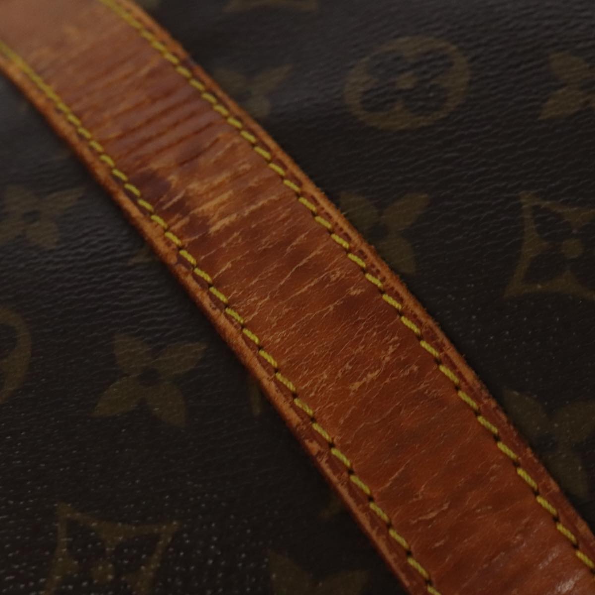 LOUIS VUITTON Monogram Keepall Bandouliere 60 Boston Bag M41412 LV Auth 102734