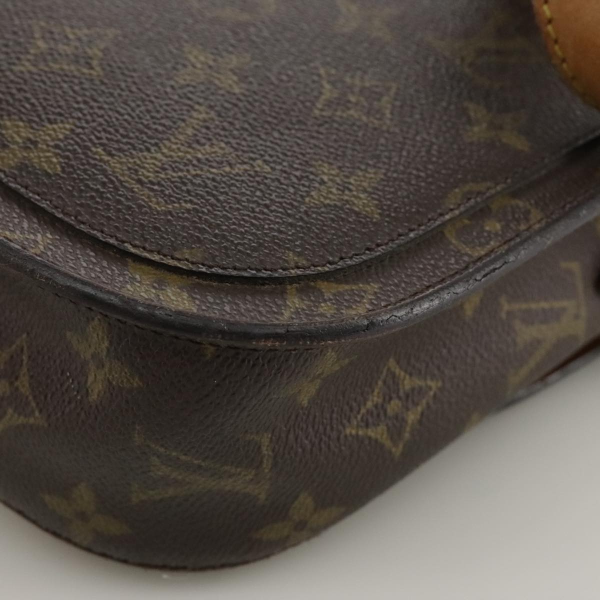 LOUIS VUITTON Monogram Saint Cloud GM Shoulder Bag Vintage M51242 LV Auth 102768