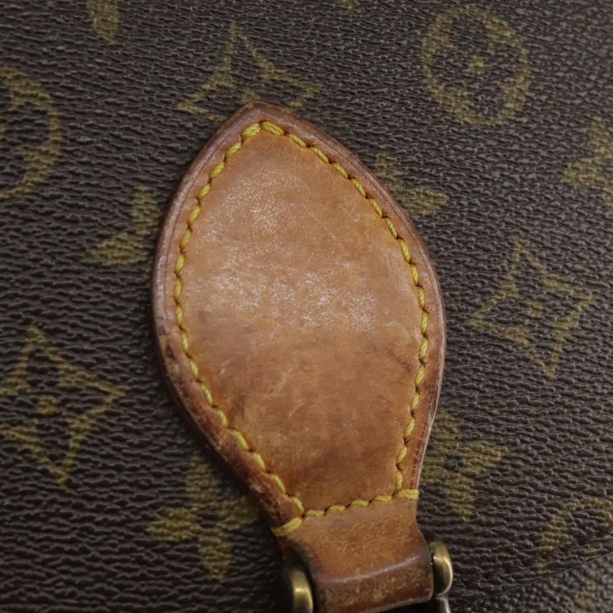 LOUIS VUITTON Monogram Saint Cloud GM Shoulder Bag Vintage M51242 LV Auth 102768