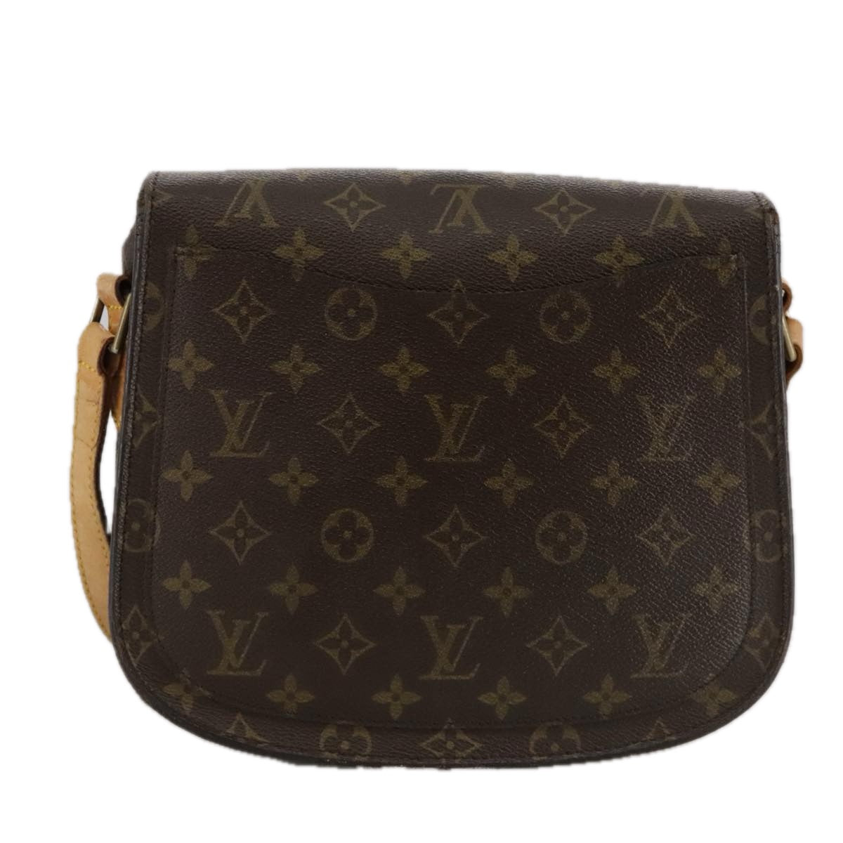 LOUIS VUITTON Monogram Saint Cloud GM Shoulder Bag Vintage M51242 LV Auth 102768