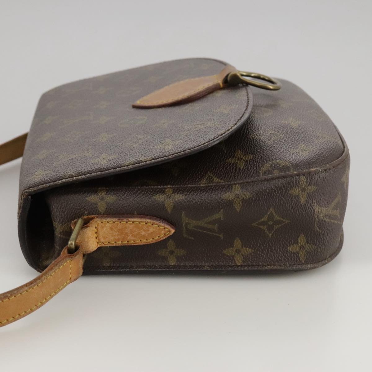 LOUIS VUITTON Monogram Saint Cloud GM Shoulder Bag Vintage M51242 LV Auth 102768