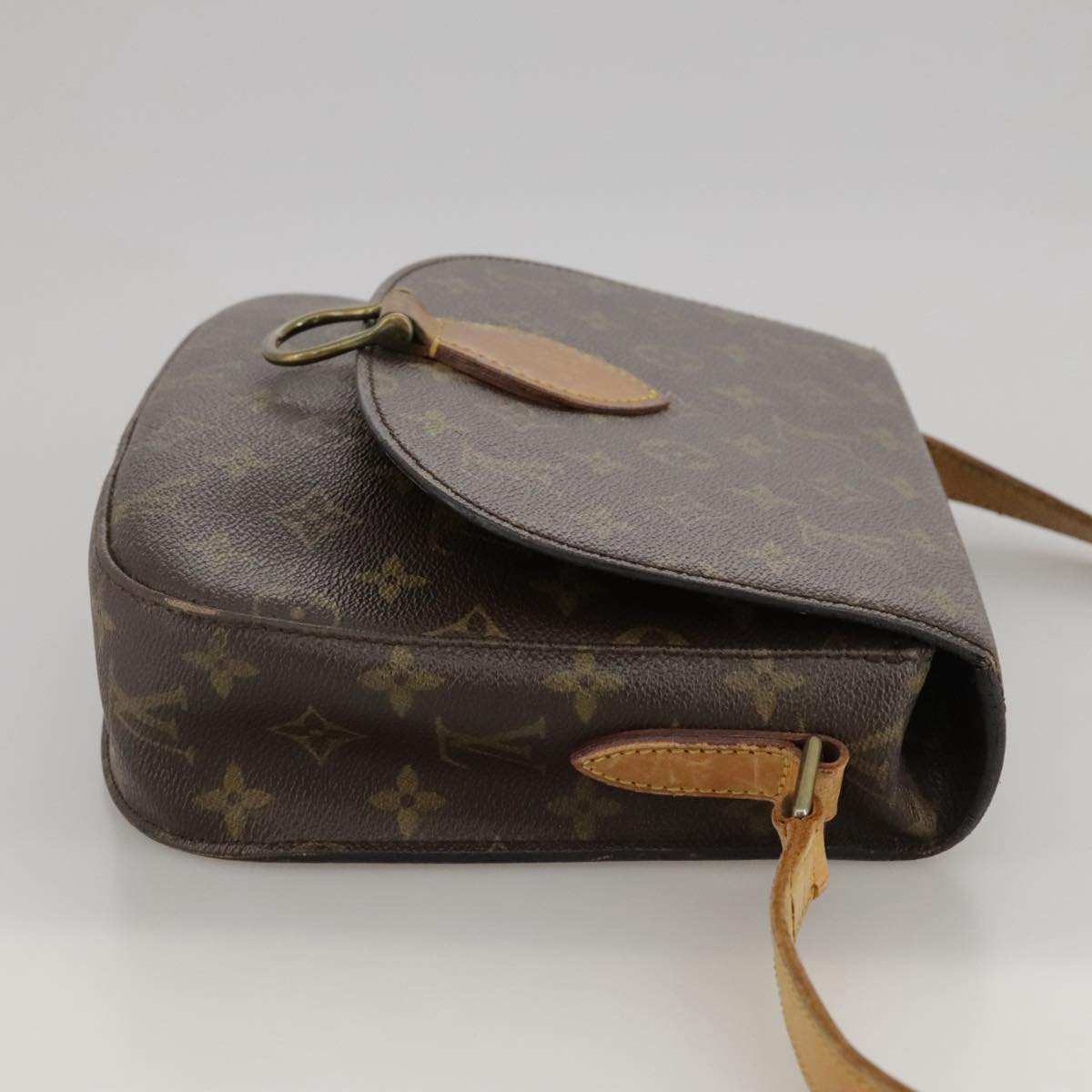 LOUIS VUITTON Monogram Saint Cloud GM Shoulder Bag Vintage M51242 LV Auth 102768