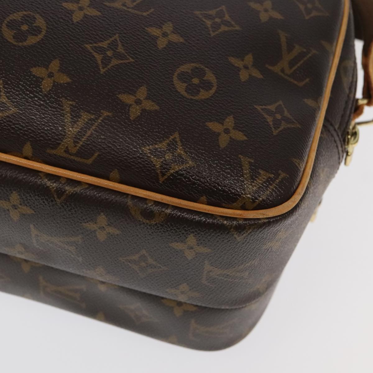 LOUIS VUITTON Monogram Reporter PM Shoulder Bag M45254 LV Auth 102802