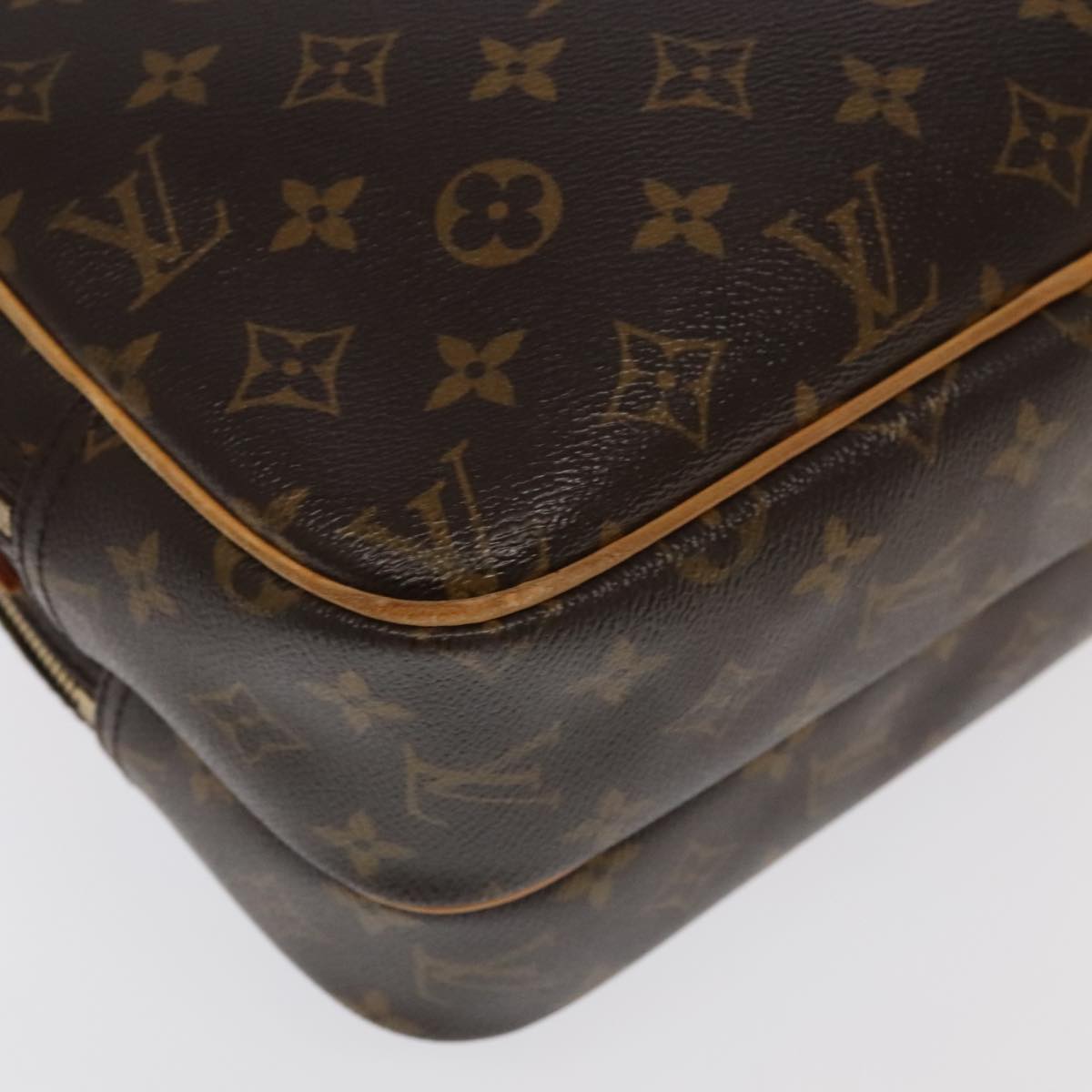 LOUIS VUITTON Monogram Reporter PM Shoulder Bag M45254 LV Auth 102802