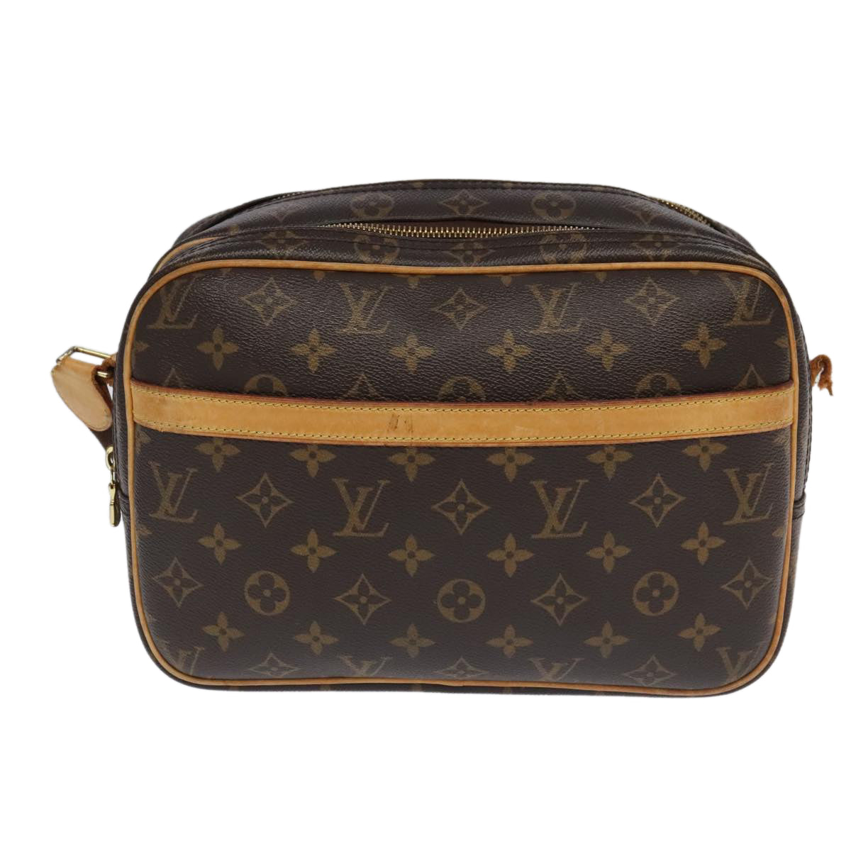 LOUIS VUITTON Monogram Reporter PM Shoulder Bag M45254 LV Auth 102802