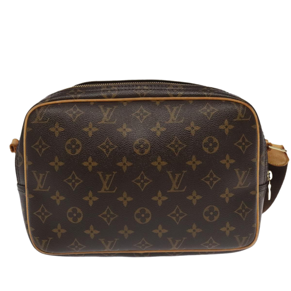 LOUIS VUITTON Monogram Reporter PM Shoulder Bag M45254 LV Auth 102802