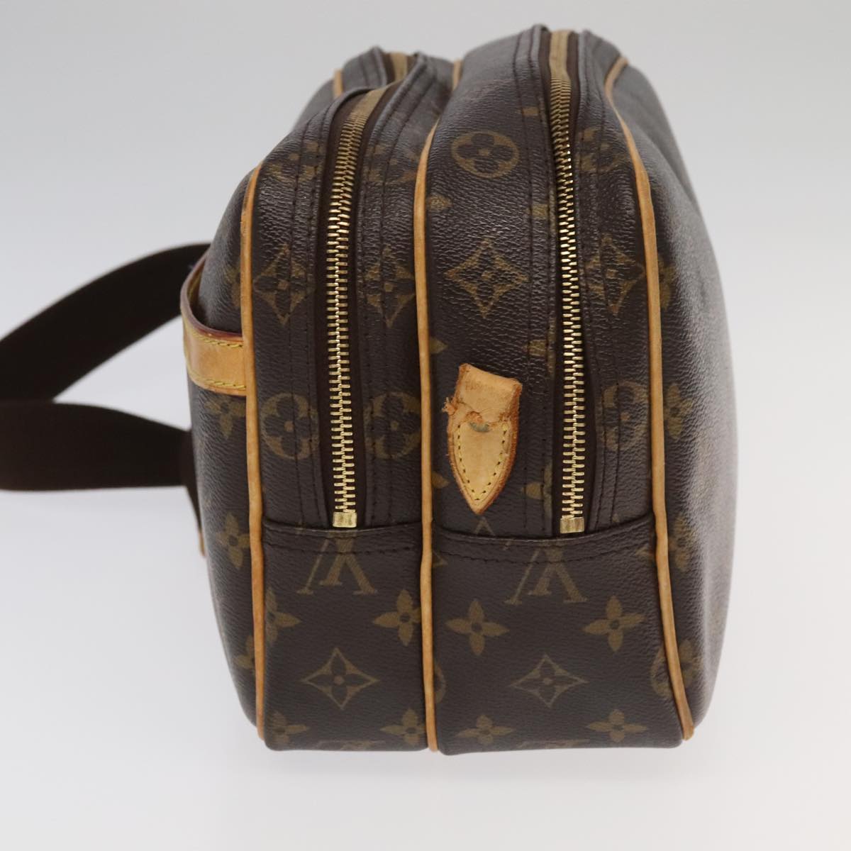 LOUIS VUITTON Monogram Reporter PM Shoulder Bag M45254 LV Auth 102802