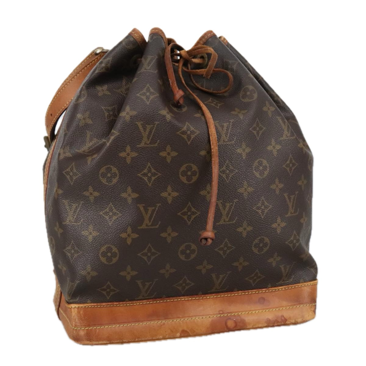 LOUIS VUITTON Monogram Noe Shoulder Bag M42224 LV Auth 102853