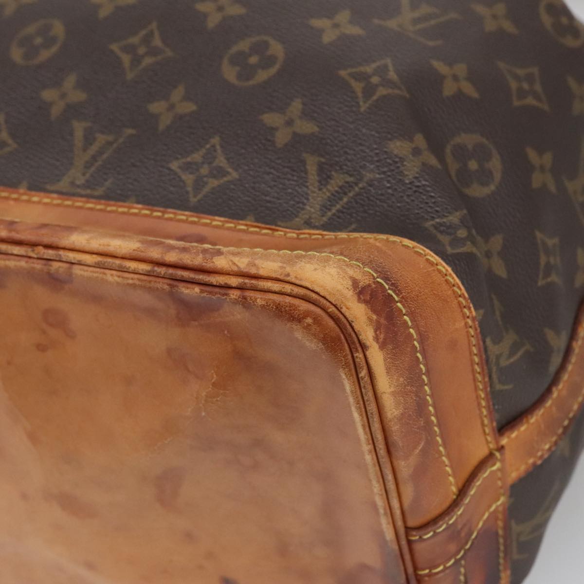 LOUIS VUITTON Monogram Noe Shoulder Bag M42224 LV Auth 102853