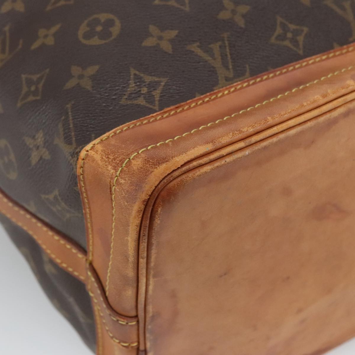 LOUIS VUITTON Monogram Noe Shoulder Bag M42224 LV Auth 102853