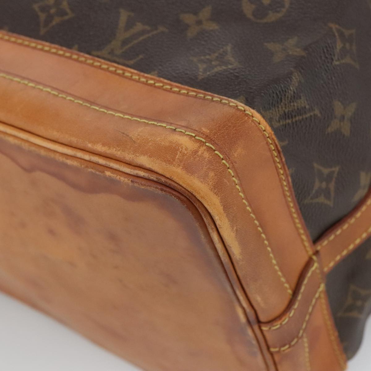 LOUIS VUITTON Monogram Noe Shoulder Bag M42224 LV Auth 102853