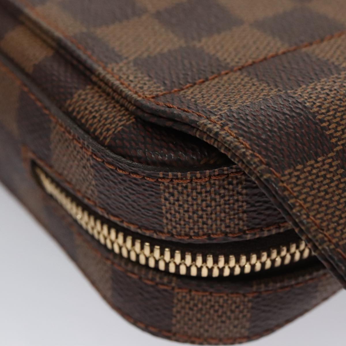 LOUIS VUITTON Damier Ebene Geronimos Shoulder Bag N51994 LV Auth 102886