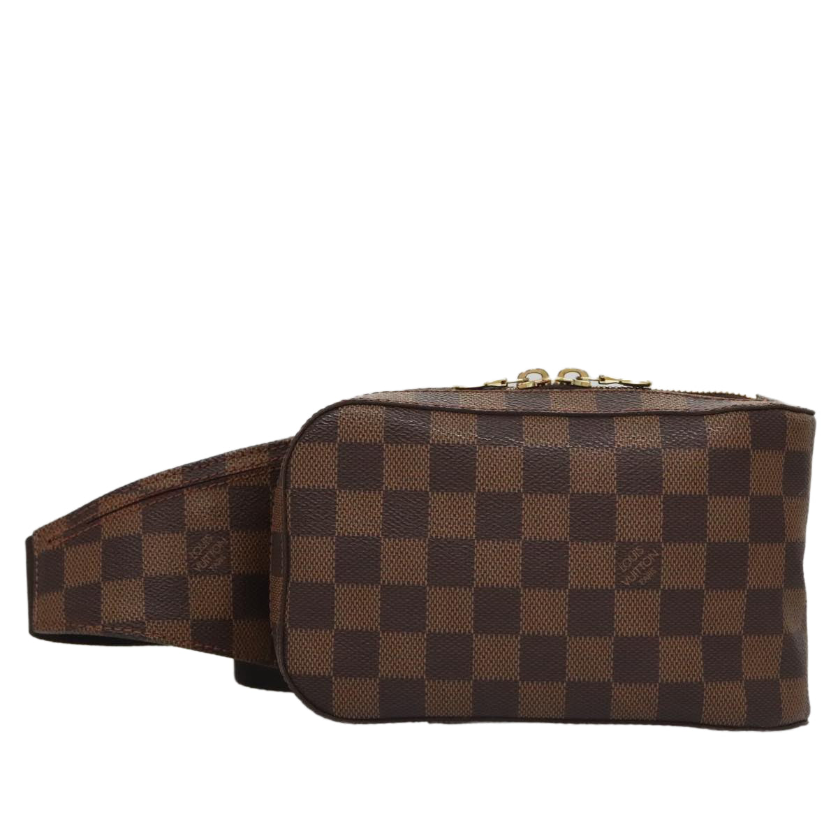 LOUIS VUITTON Damier Ebene Geronimos Shoulder Bag N51994 LV Auth 102886