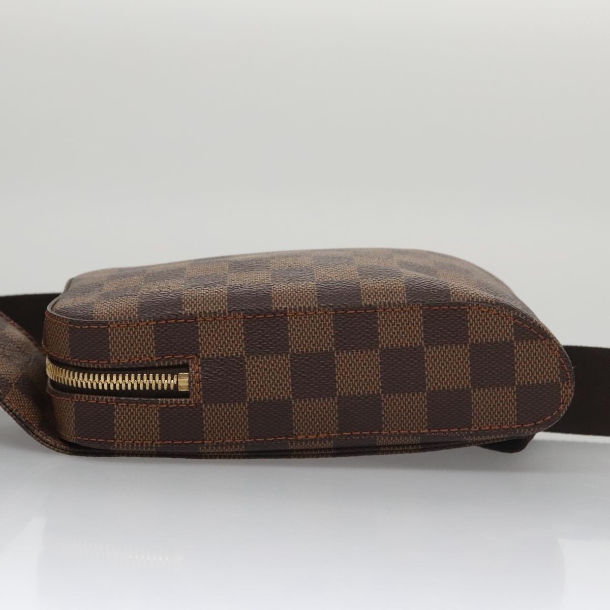 LOUIS VUITTON Damier Ebene Geronimos Shoulder Bag N51994 LV Auth 102886