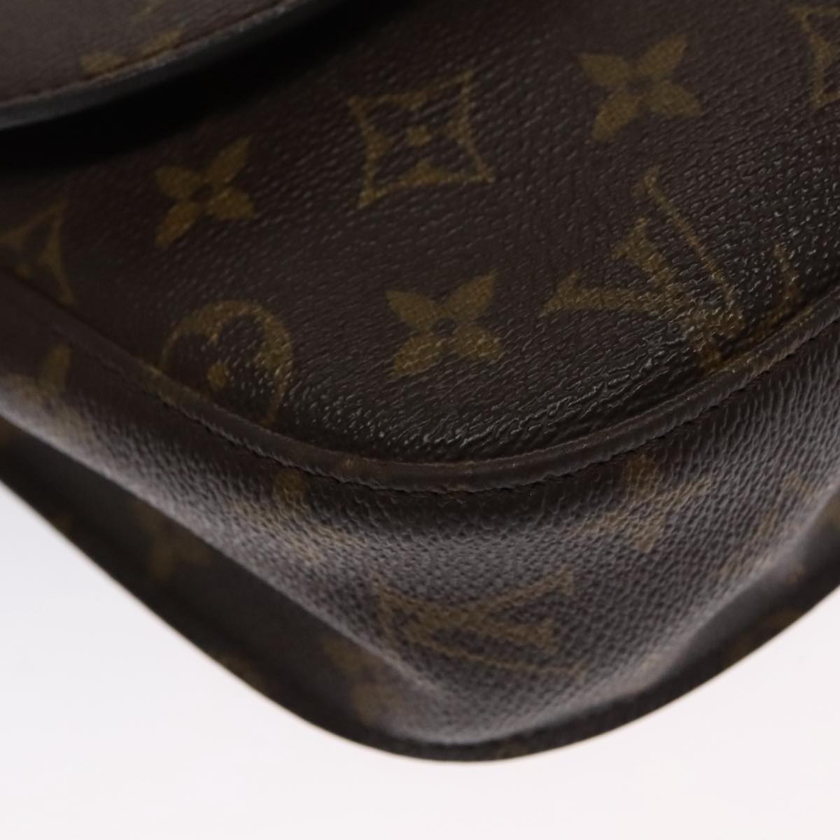 LOUIS VUITTON Monogram Saint Cloud GM Shoulder Bag Vintage M51242 LV Auth 102994