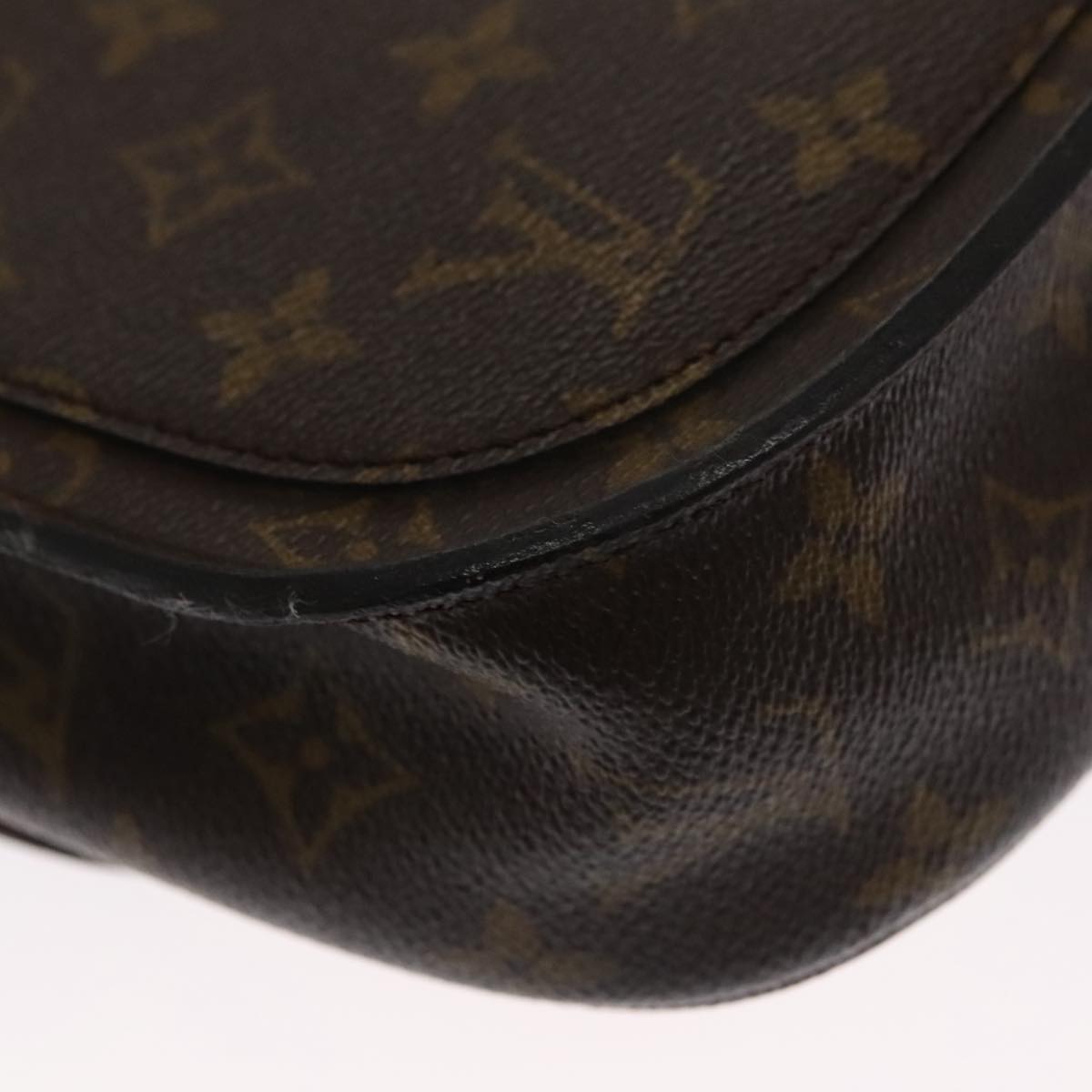 LOUIS VUITTON Monogram Saint Cloud GM Shoulder Bag Vintage M51242 LV Auth 102994