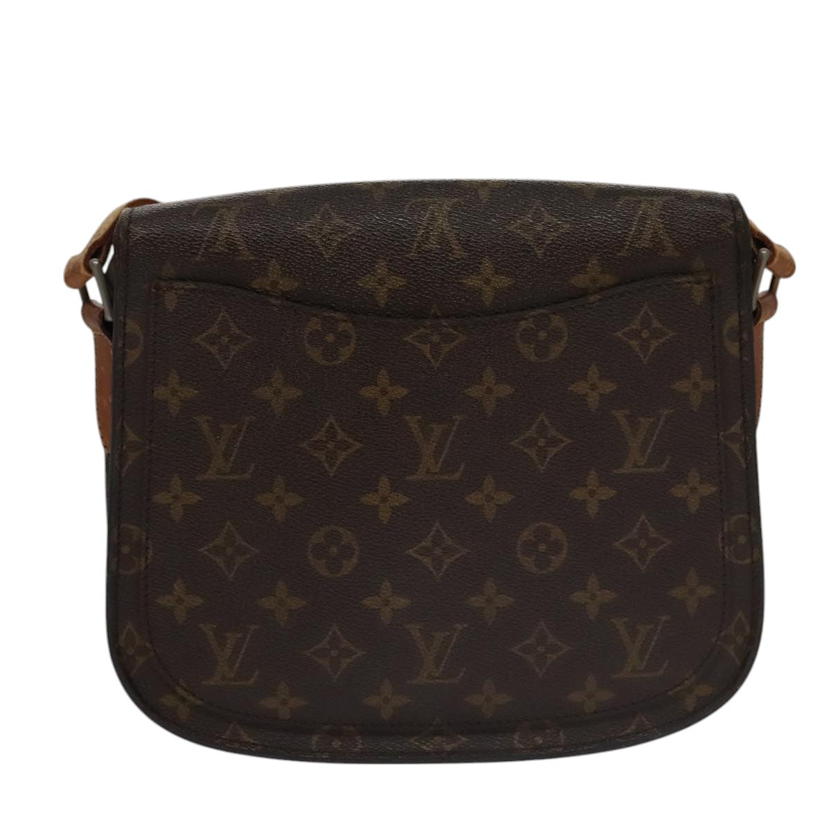 LOUIS VUITTON Monogram Saint Cloud GM Shoulder Bag Vintage M51242 LV Auth 102994