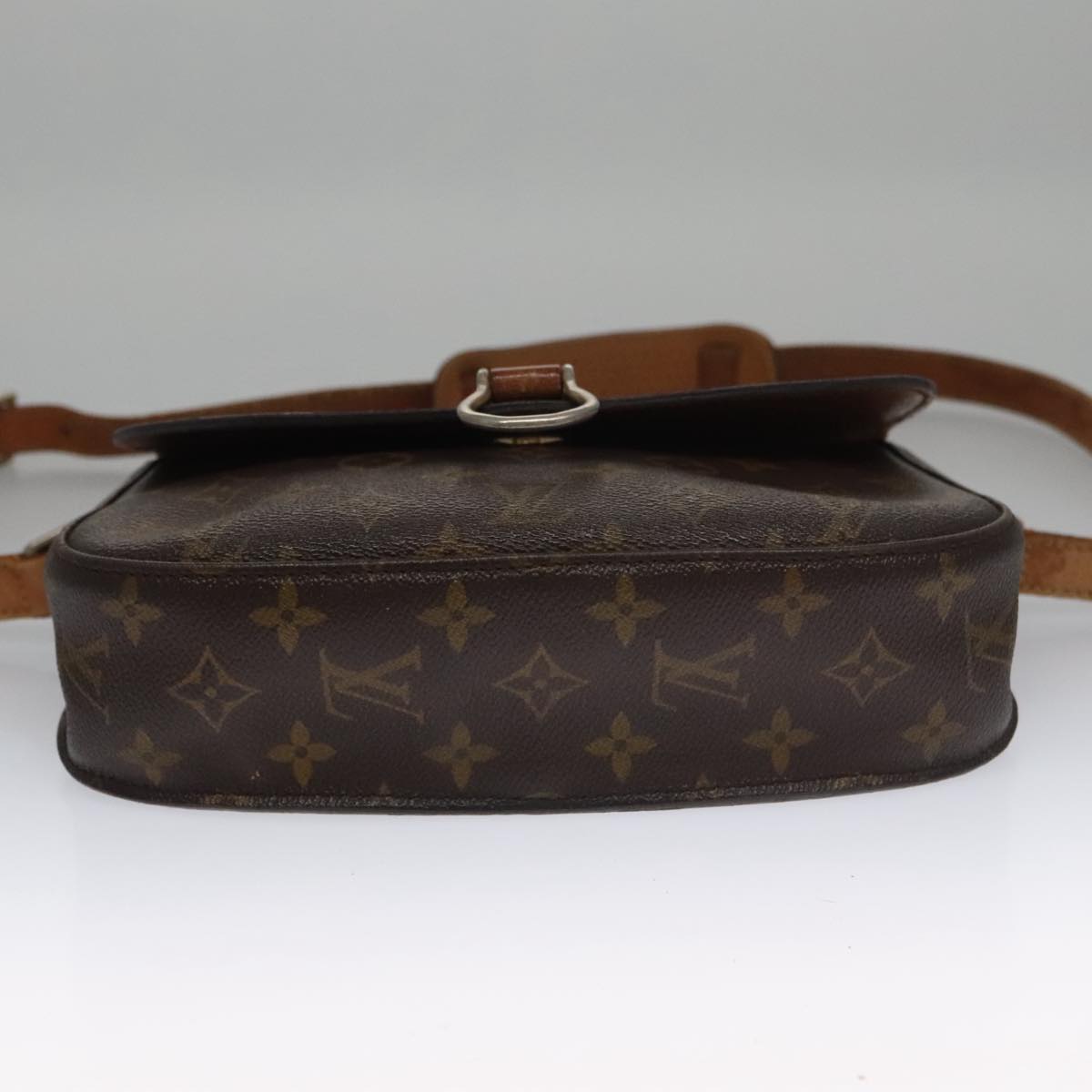 LOUIS VUITTON Monogram Saint Cloud GM Shoulder Bag Vintage M51242 LV Auth 102994