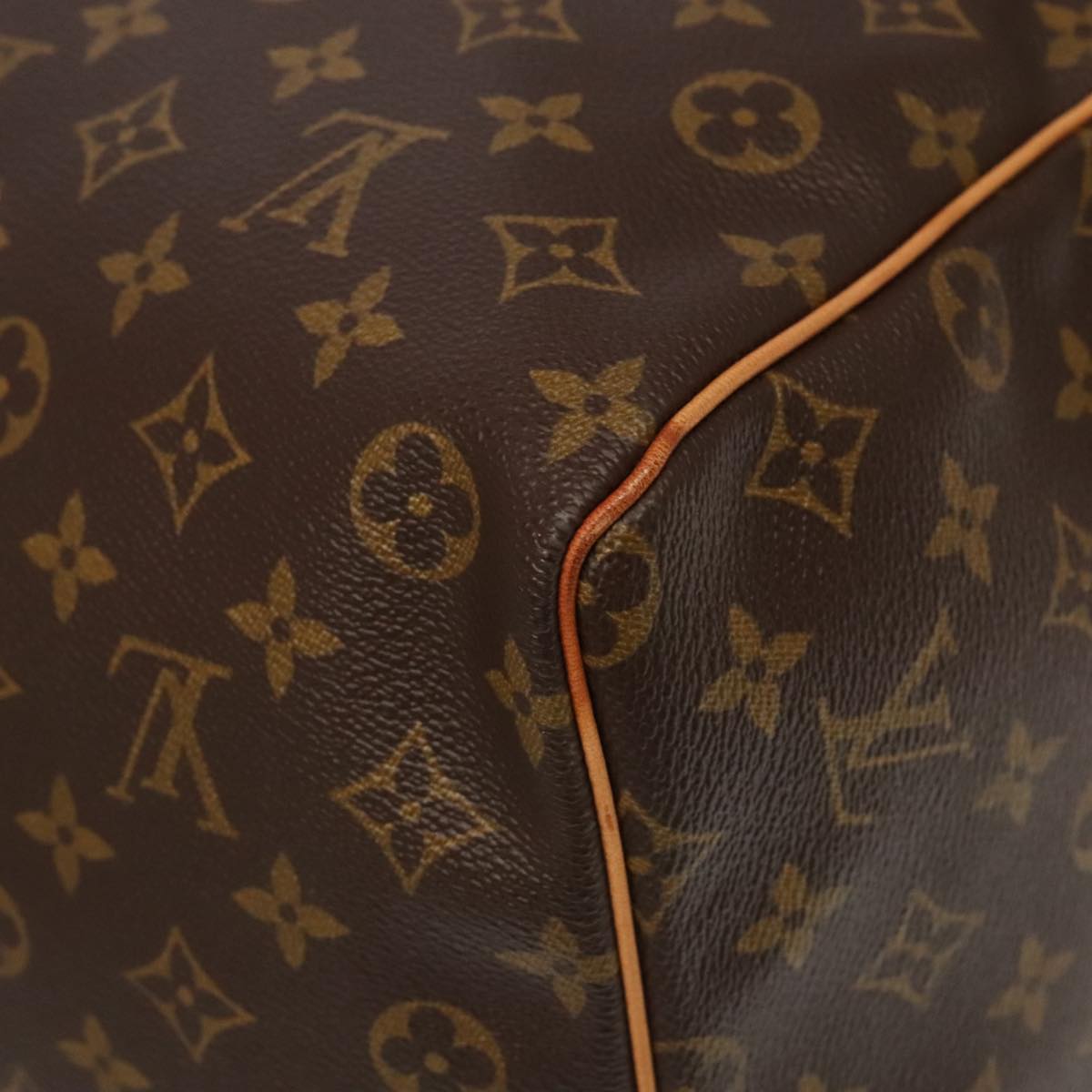 LOUIS VUITTON Monogram Keepall 60 Boston Bag M41422 LV Auth 103019