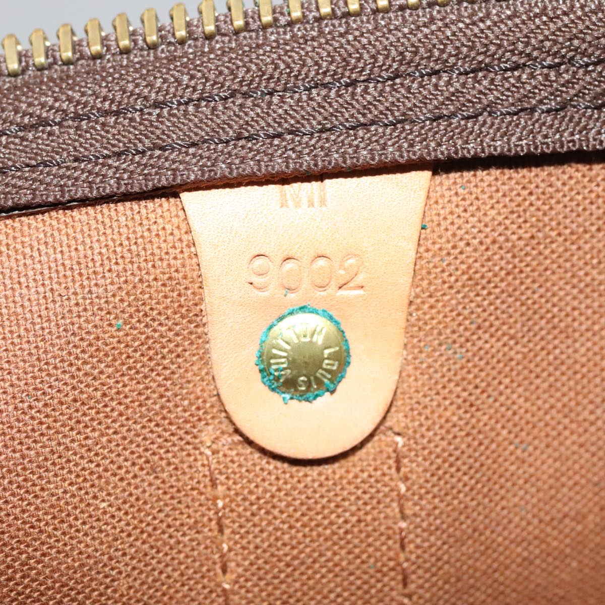 LOUIS VUITTON Monogram Keepall 60 Boston Bag M41422 LV Auth 103019