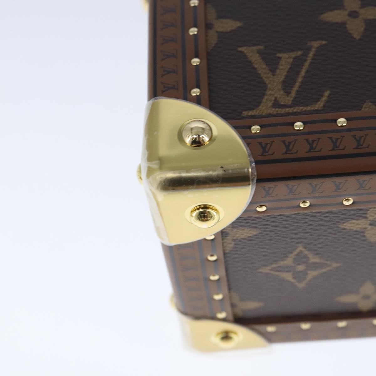 LOUIS VUITTON Monogram Camera box Shoulder Bag M10079 LV Auth 103096S