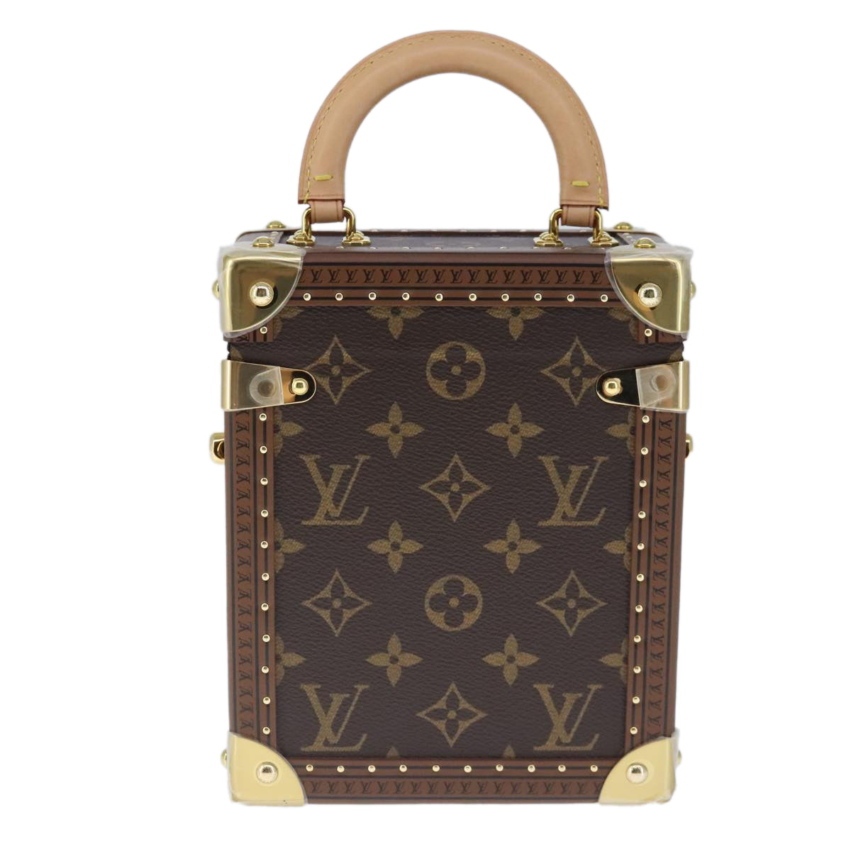 LOUIS VUITTON Monogram Camera box Shoulder Bag M10079 LV Auth 103096S