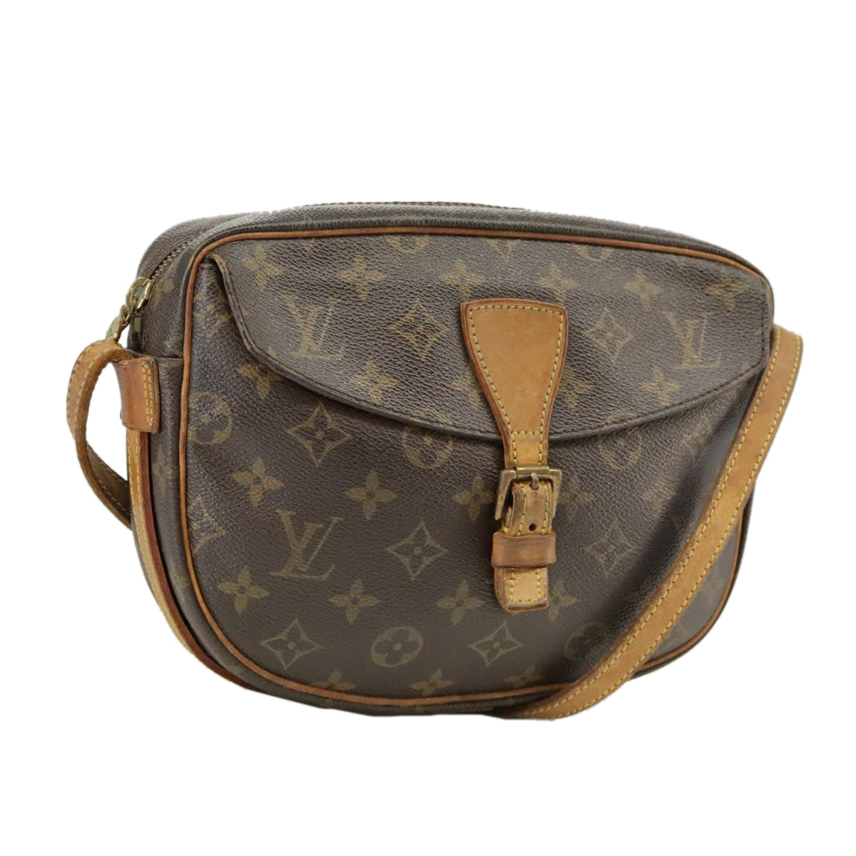 LOUIS VUITTON Monogram Jeune Fille MM Shoulder Bag M51226 LV Auth 103174