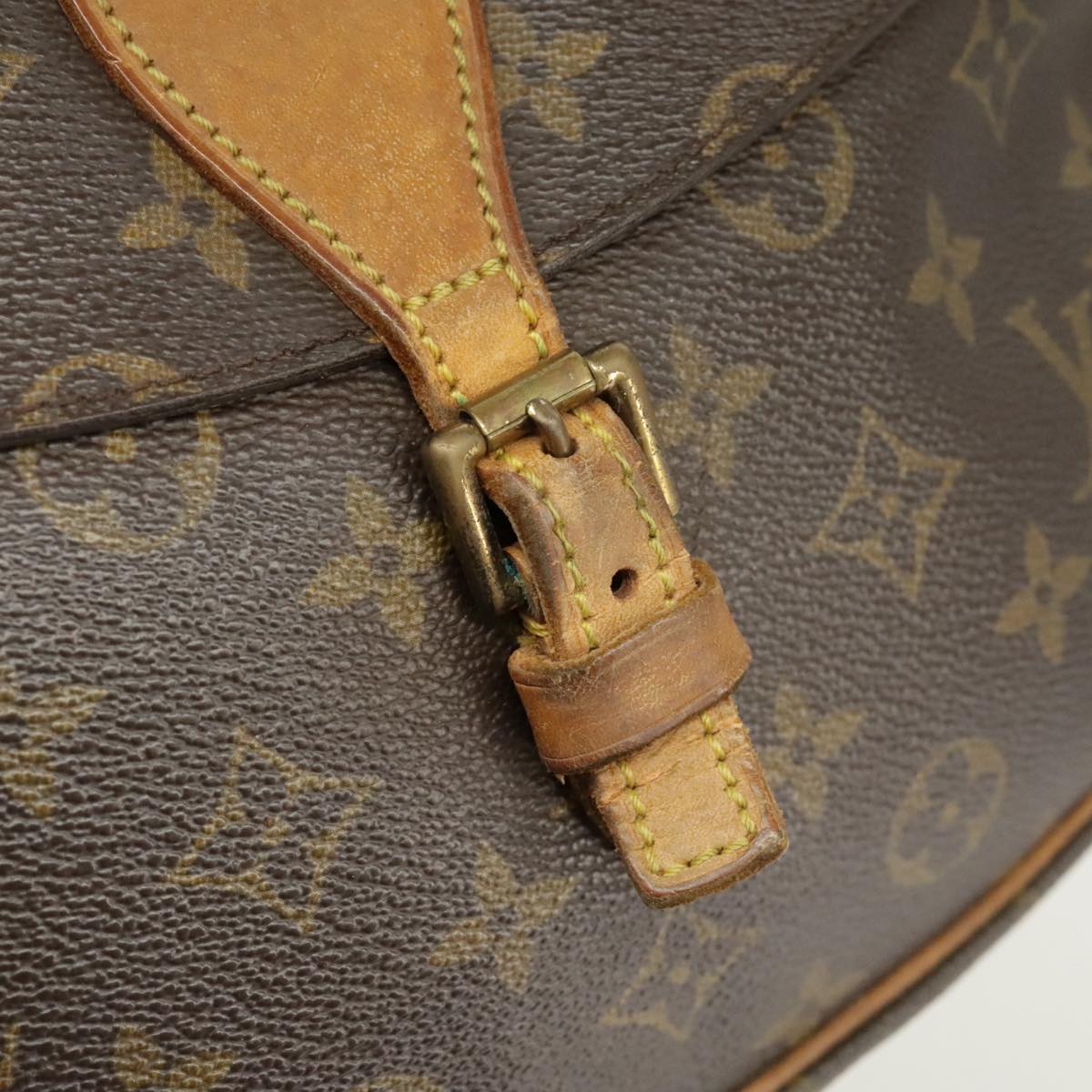 LOUIS VUITTON Monogram Jeune Fille MM Shoulder Bag M51226 LV Auth 103174