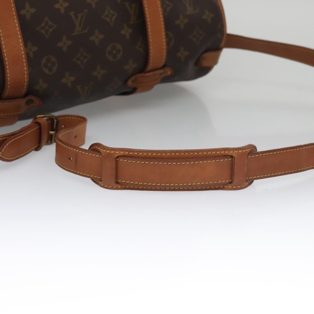 LOUIS VUITTON Monogram Saumur 43 Shoulder Bag M42252 LV Auth 103351