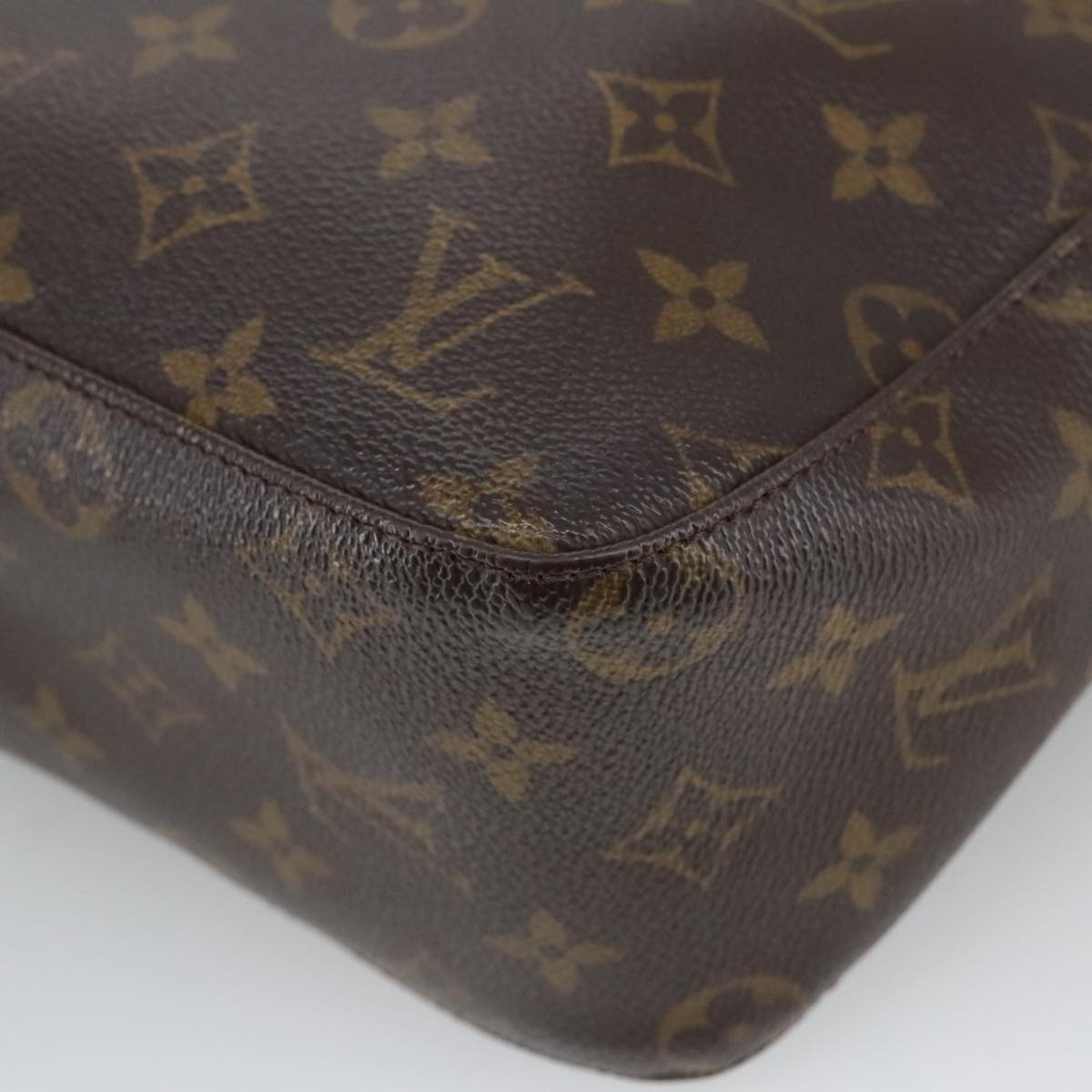 LOUIS VUITTON Monogram Looping MM Shoulder Bag M51146 LV Auth 103357