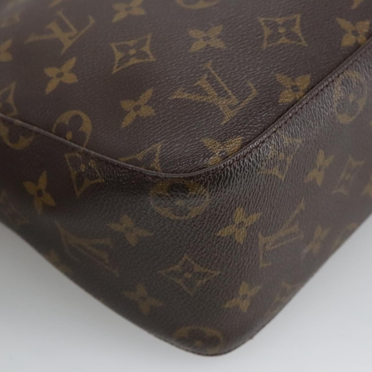 LOUIS VUITTON Monogram Looping MM Shoulder Bag M51146 LV Auth 103357