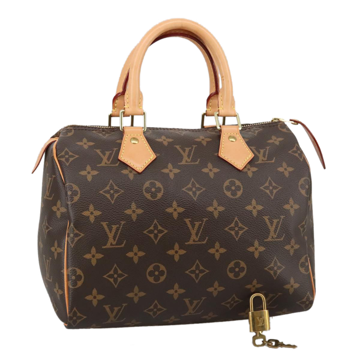 LOUIS VUITTON Monogram Speedy 25 Hand Bag M41528 LV Auth 103359A