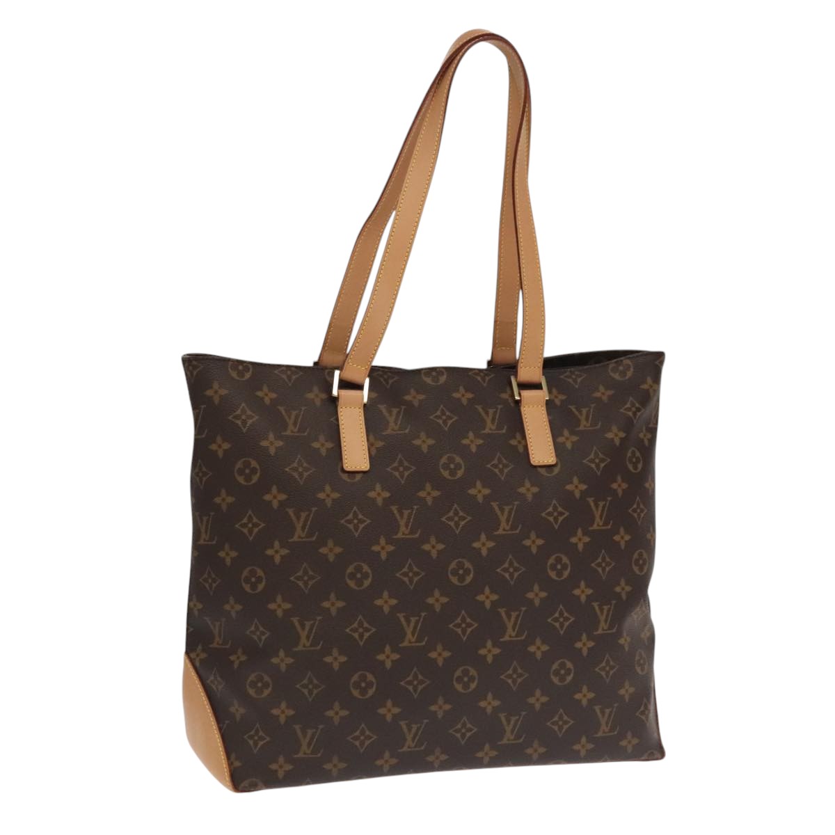 LOUIS VUITTON Monogram Cabas Mezzo Tote Bag M51151 LV Auth 103378SAV
