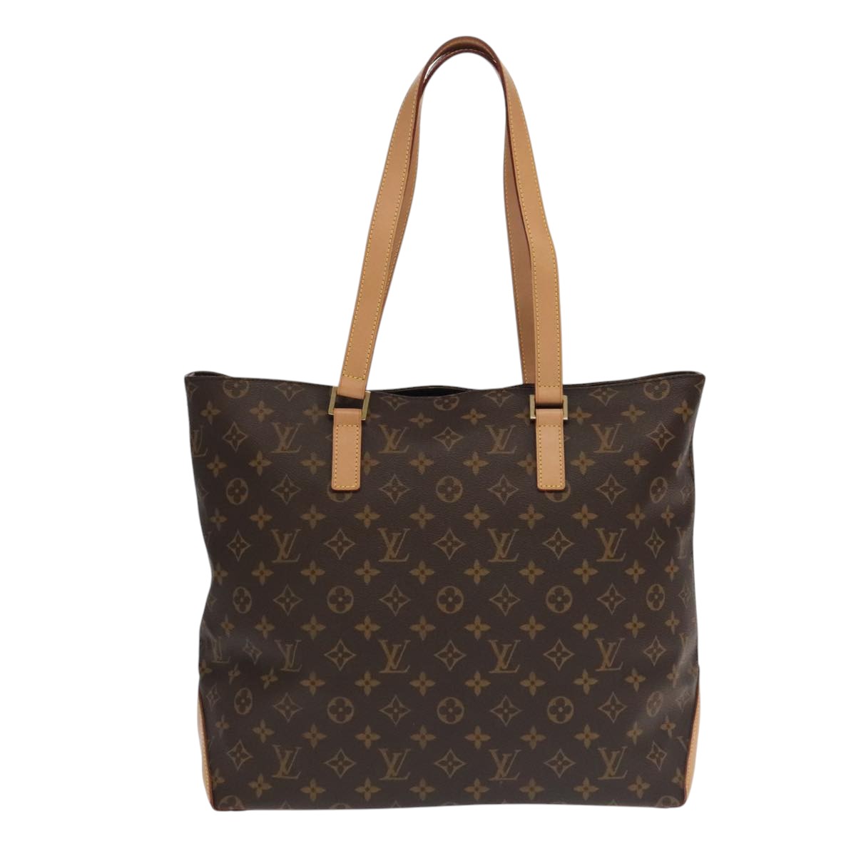 LOUIS VUITTON Monogram Cabas Mezzo Tote Bag M51151 LV Auth 103378SAV