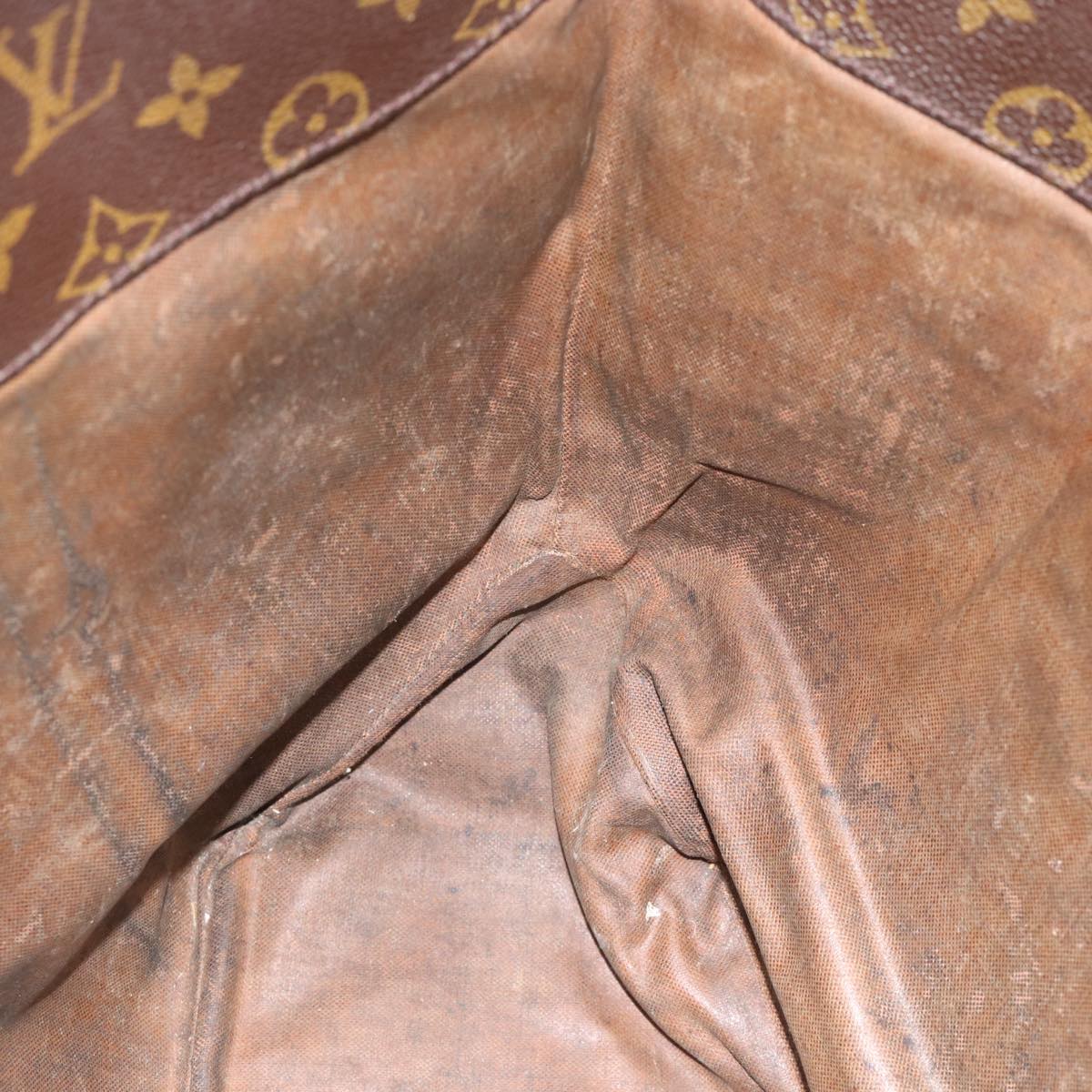 LOUIS VUITTON Monogram Sac Shopping Tote Bag M51108 LV Auth 103504