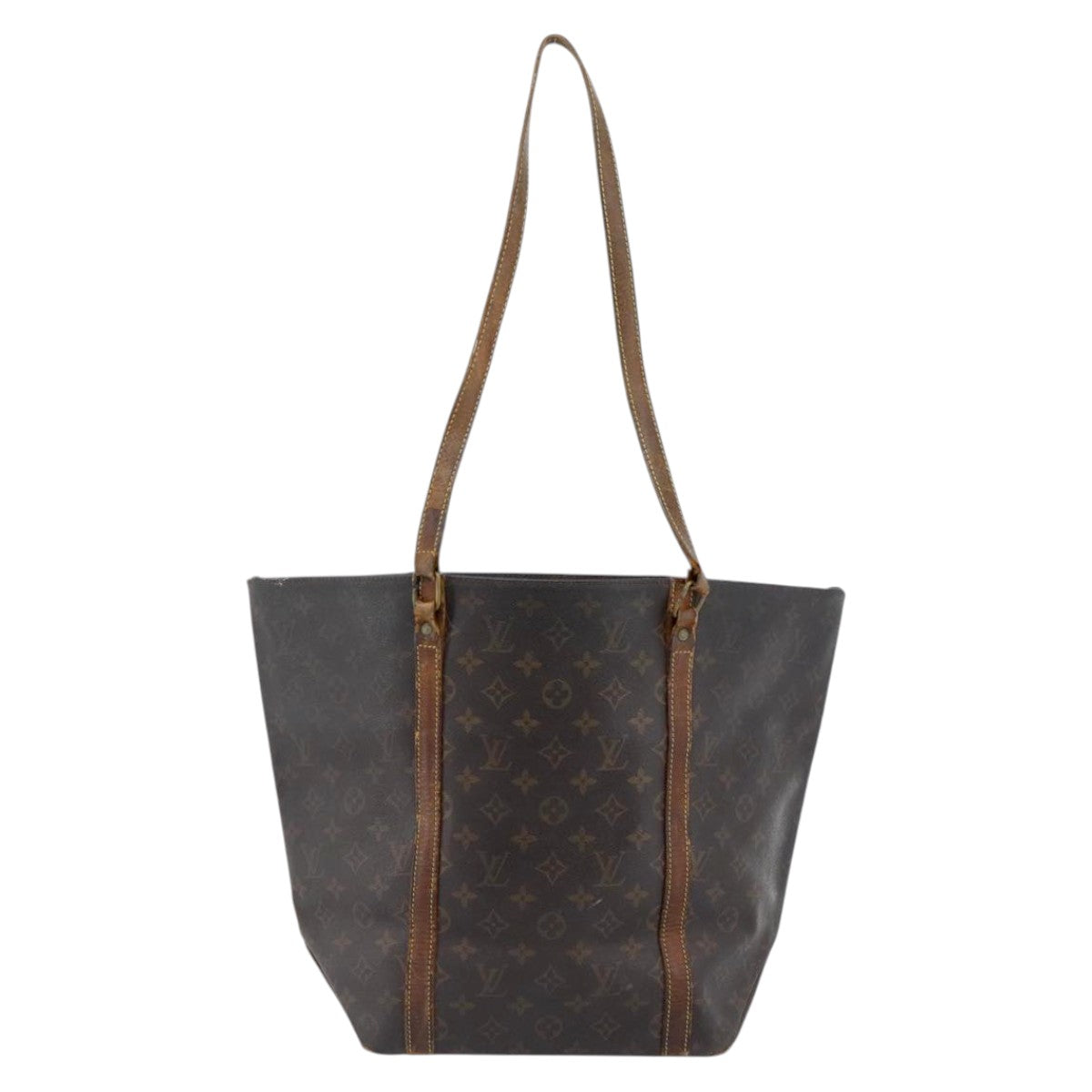 LOUIS VUITTON Monogram Sac Shopping Tote Bag M51108 LV Auth 103504