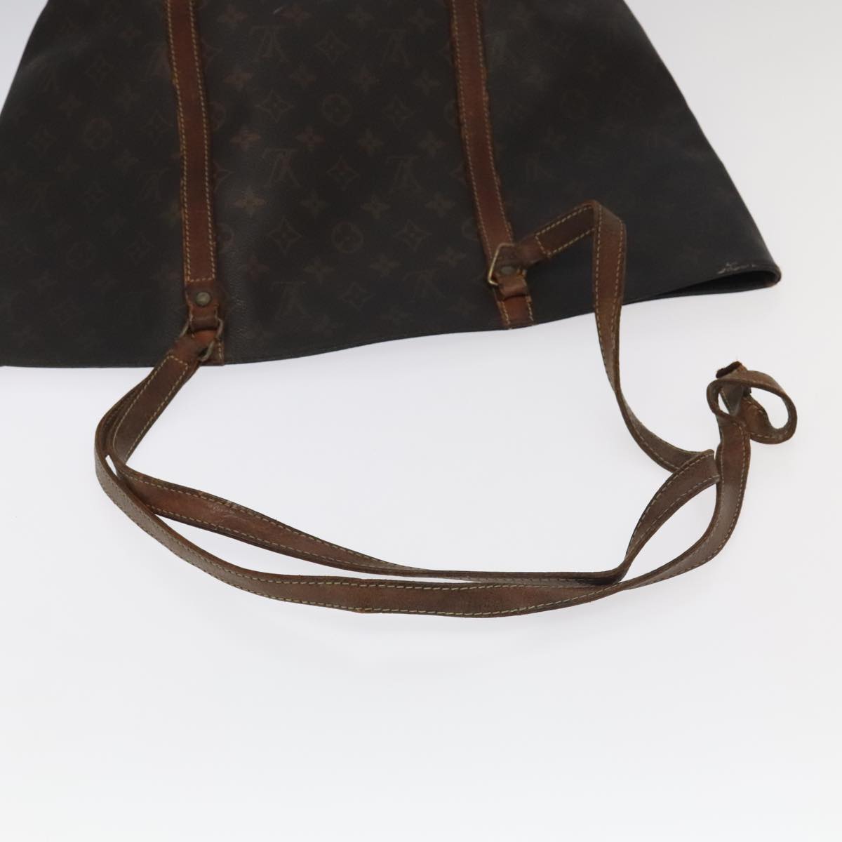 LOUIS VUITTON Monogram Sac Shopping Tote Bag M51108 LV Auth 103504