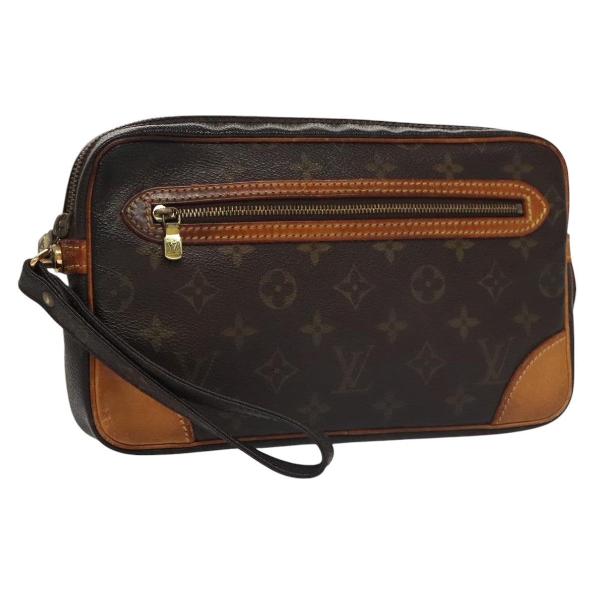 LOUIS VUITTON Monogram Marly Dragonne GM Clutch Bag M51825 LV Auth 103546