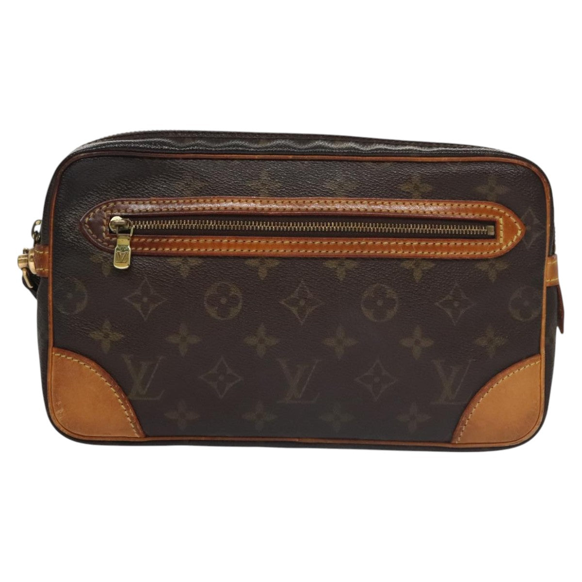 LOUIS VUITTON Monogram Marly Dragonne GM Clutch Bag M51825 LV Auth 103546