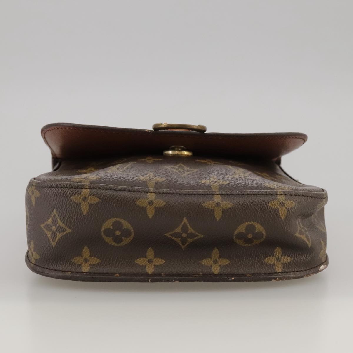 LOUIS VUITTON Monogram Saint Cloud MM Shoulder Bag M51243 LV Auth 103697