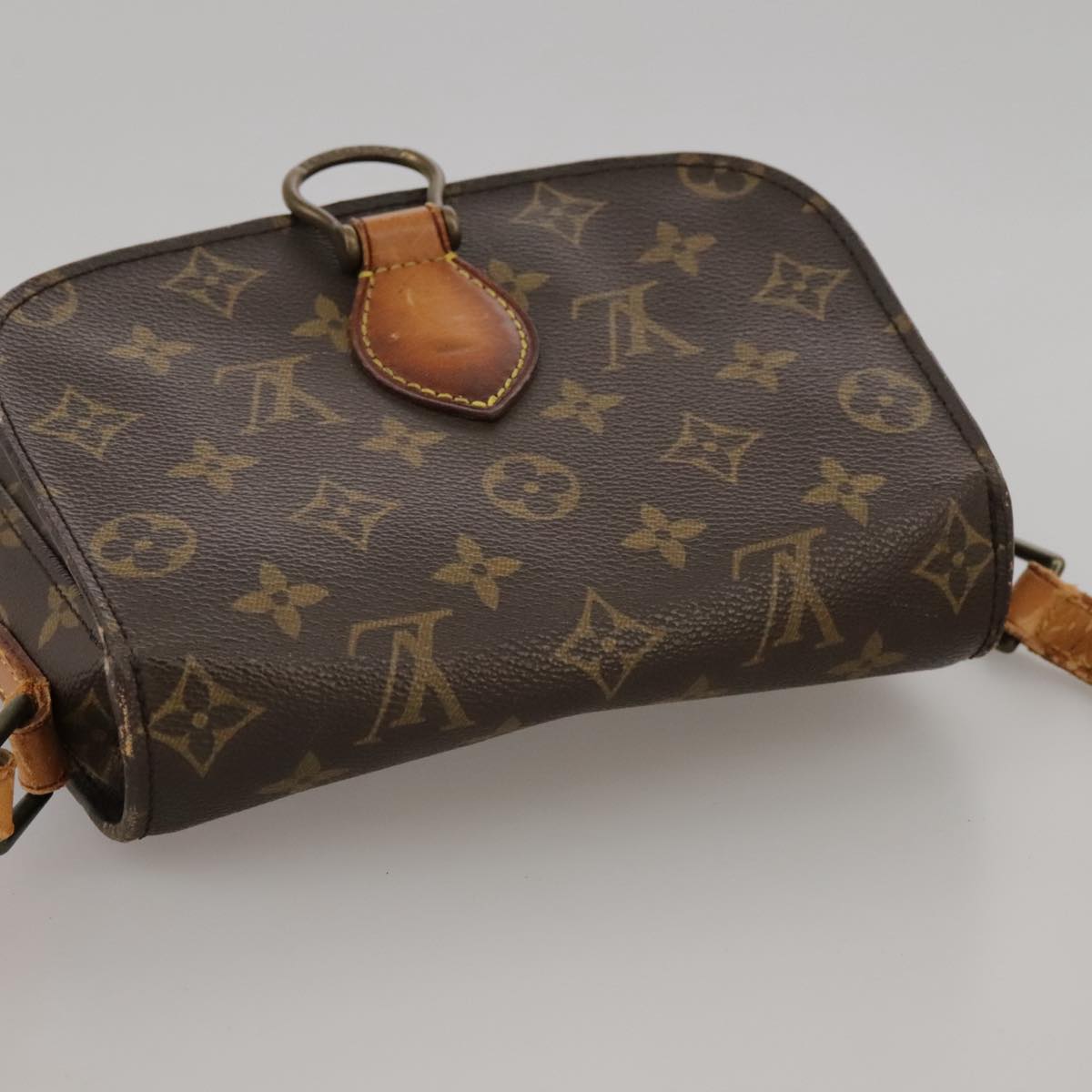 LOUIS VUITTON Monogram Saint Cloud MM Shoulder Bag M51243 LV Auth 103697