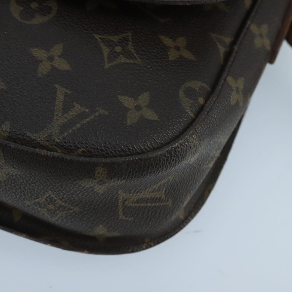 LOUIS VUITTON Monogram Saint Cloud GM Shoulder Bag M51242 LV Auth 103747