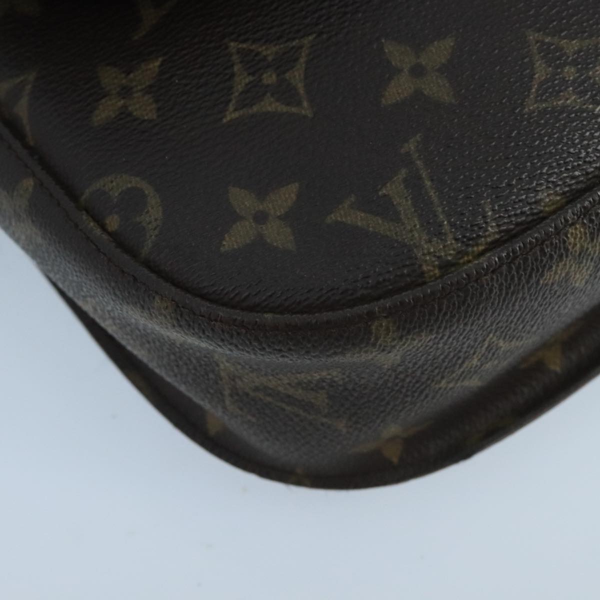 LOUIS VUITTON Monogram Saint Cloud GM Shoulder Bag M51242 LV Auth 103747