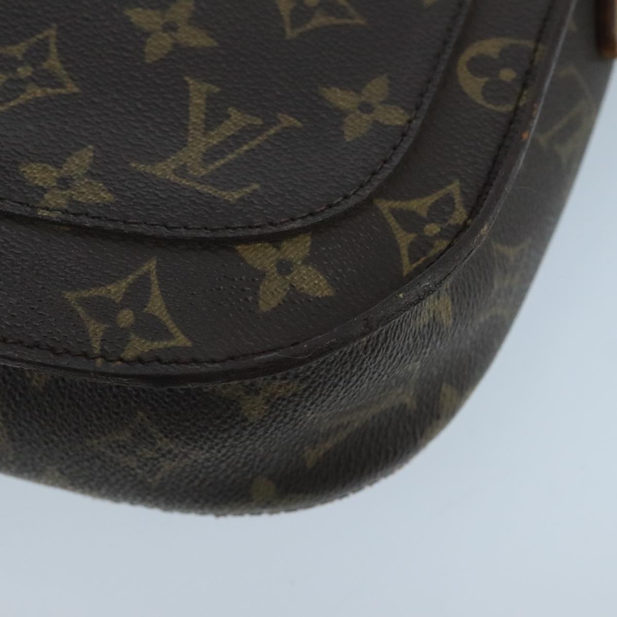 LOUIS VUITTON Monogram Saint Cloud GM Shoulder Bag M51242 LV Auth 103747