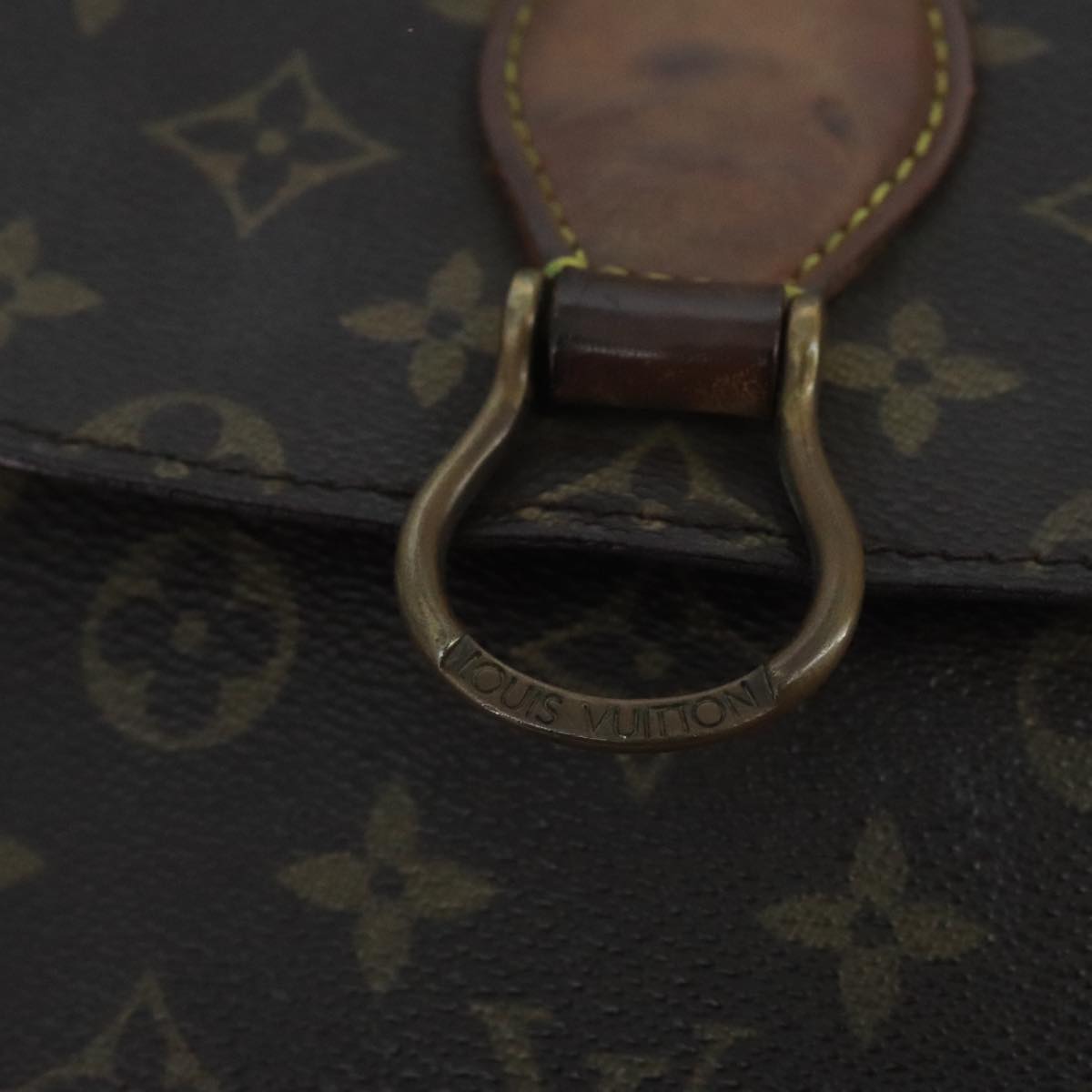 LOUIS VUITTON Monogram Saint Cloud GM Shoulder Bag M51242 LV Auth 103747