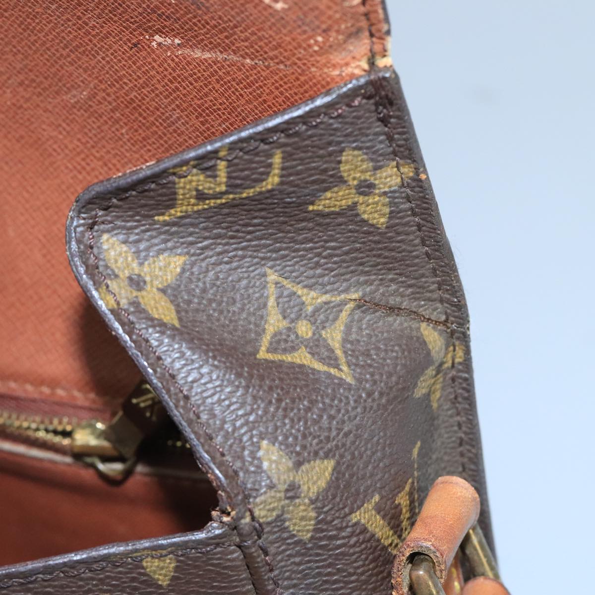 LOUIS VUITTON Monogram Saint Cloud GM Shoulder Bag M51242 LV Auth 103747