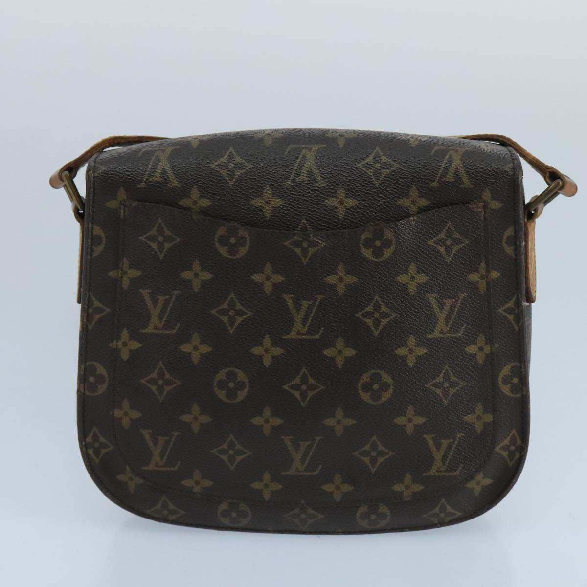 LOUIS VUITTON Monogram Saint Cloud GM Shoulder Bag M51242 LV Auth 103747