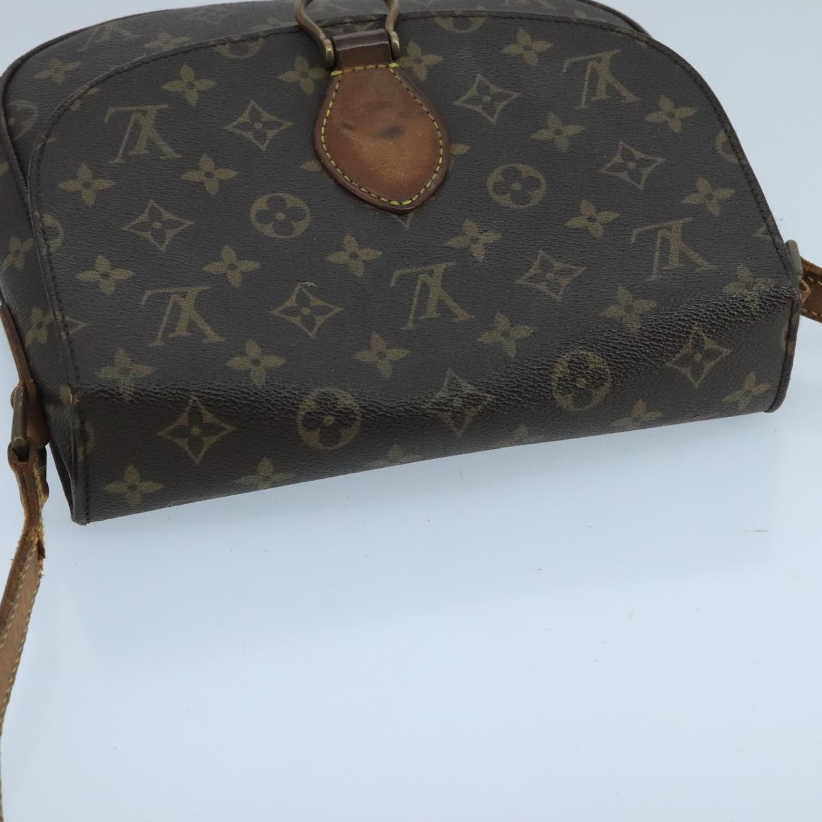 LOUIS VUITTON Monogram Saint Cloud GM Shoulder Bag M51242 LV Auth 103747