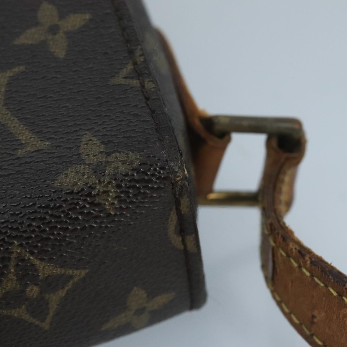 LOUIS VUITTON Monogram Saint Cloud GM Shoulder Bag M51242 LV Auth 103747