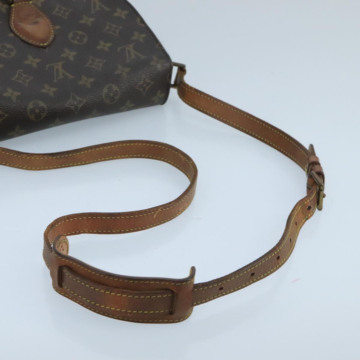 LOUIS VUITTON Monogram Saint Cloud GM Shoulder Bag M51242 LV Auth 103747